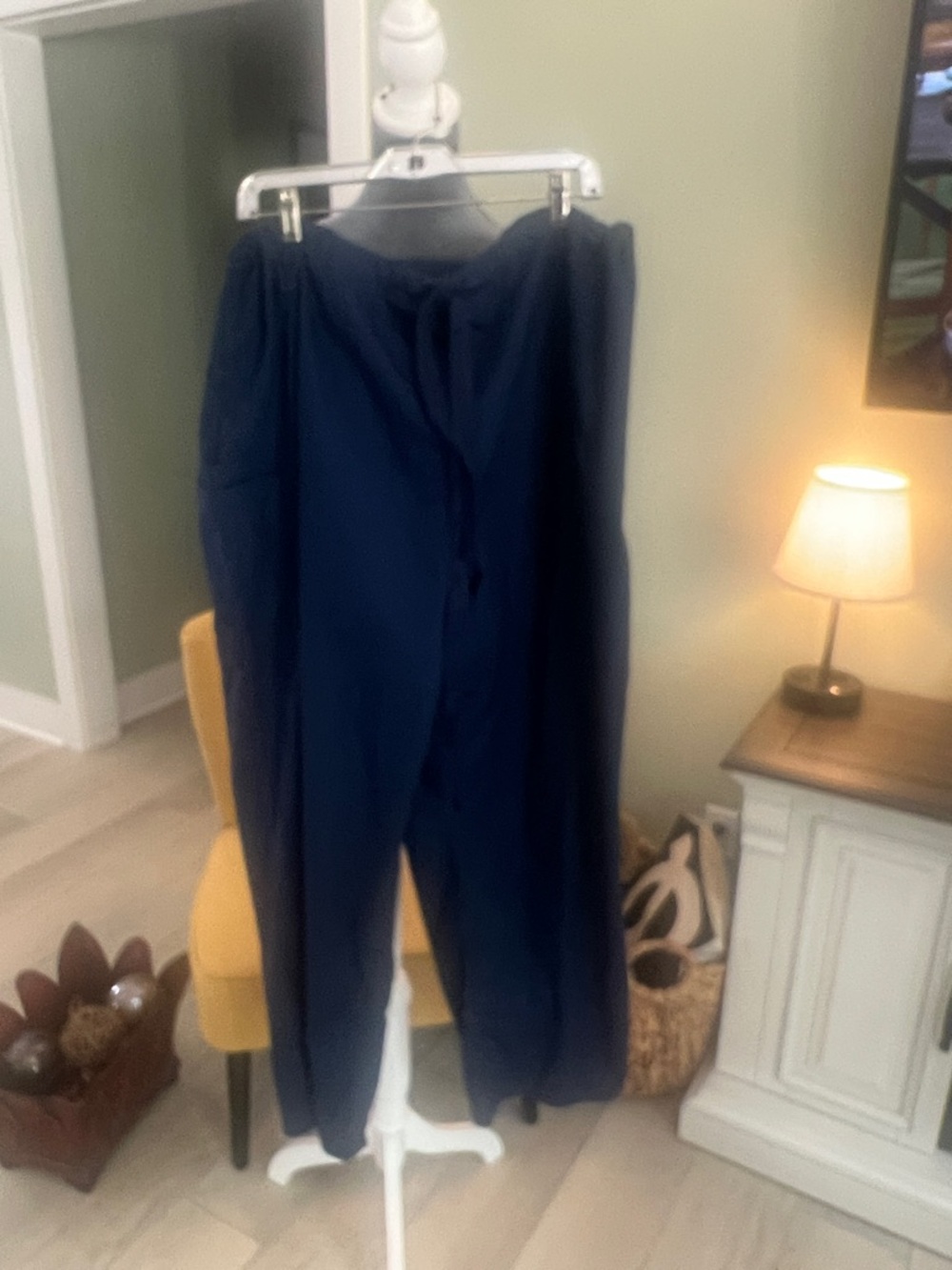 Cherokee Navy Blue Women's Drawstring Pants
